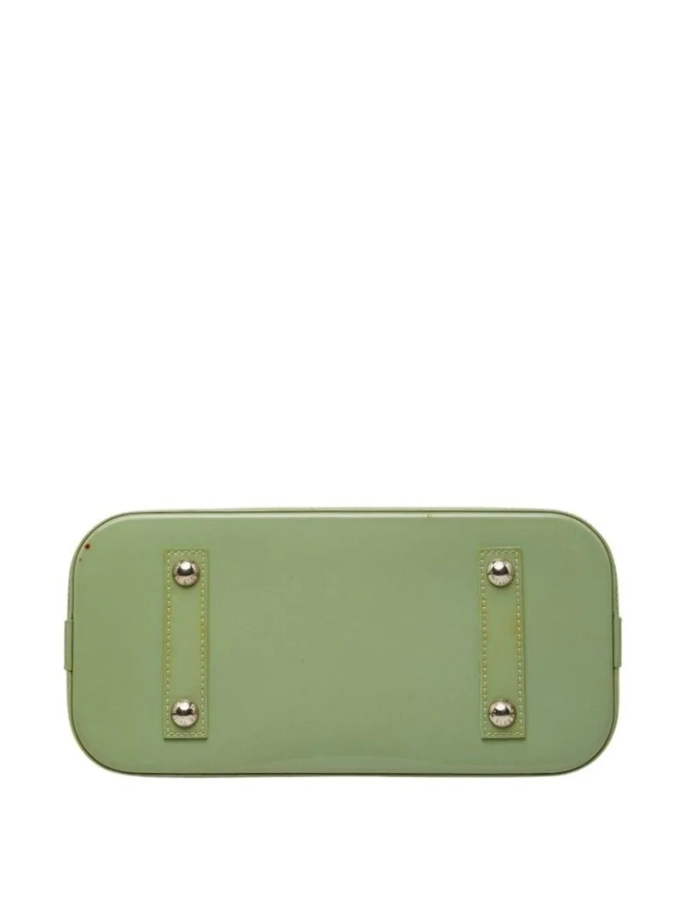 Louis Vuitton Epi Electric Alma PM Shoulder Bag Mint Green Patent Leather